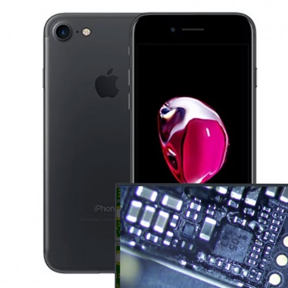 Reparacion Chip iluminacion iPhone 7