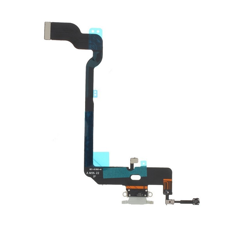 Conector de carga iPhone Xs Gris
