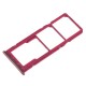 Bandeja Dual SIM Micro SD Samsung Galaxy A7 2018 A750  Rojo