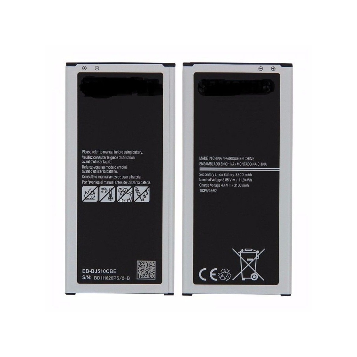 Batería Samsung EB-BJ510CBE Galaxy J5 2016 J51 ORIGINAL