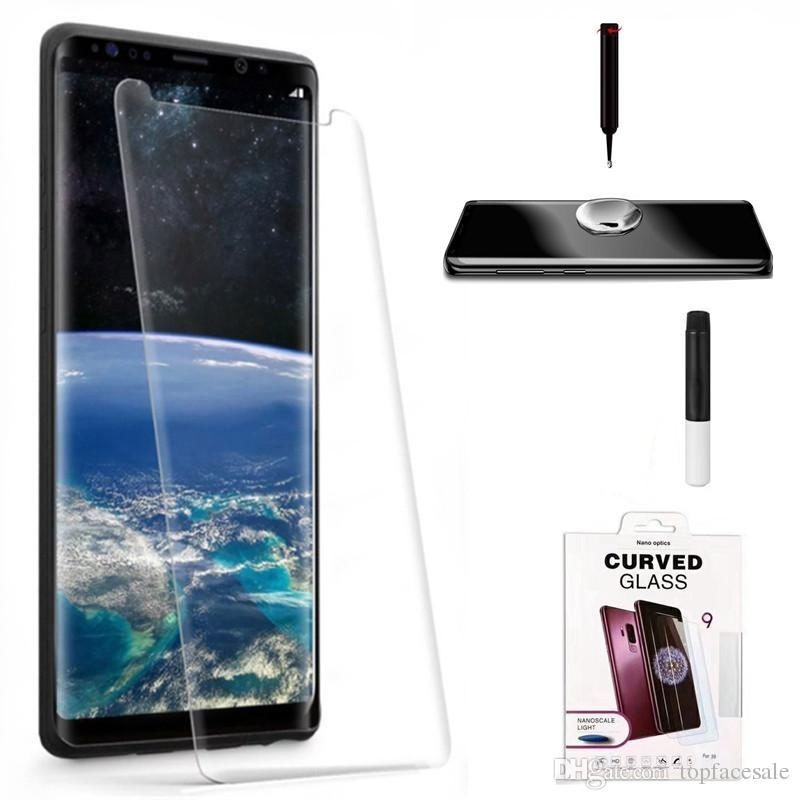 Protector pantalla cristal templado UV Curvo Samsung Galaxy S9