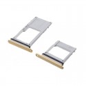 Bandeja Dual SIM Micro SD Samsung Galaxy A8 2018 A530 Oro