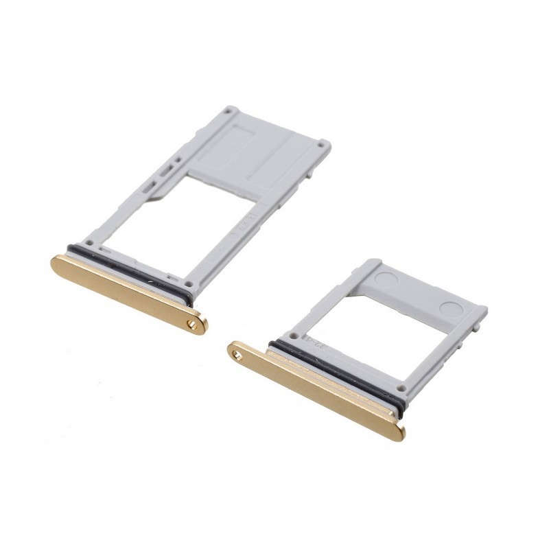 Bandeja Dual SIM Micro SD Samsung Galaxy A8 2018 A530 Oro