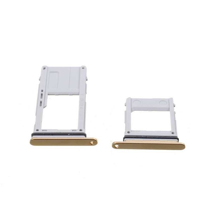 Bandeja Dual SIM Micro SD Samsung Galaxy A8 2018 A530 Oro
