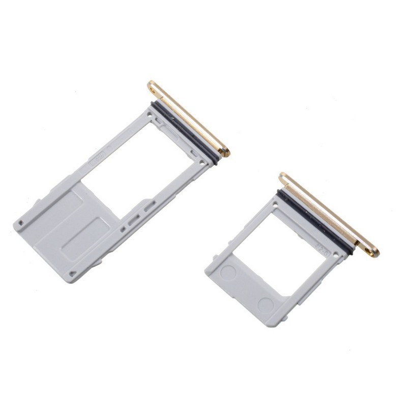 Bandeja Dual SIM Micro SD Samsung Galaxy A8 2018 A530 Oro