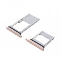 Bandeja Dual SIM Micro SD Samsung Galaxy A8 2018 A530 Oro rosa