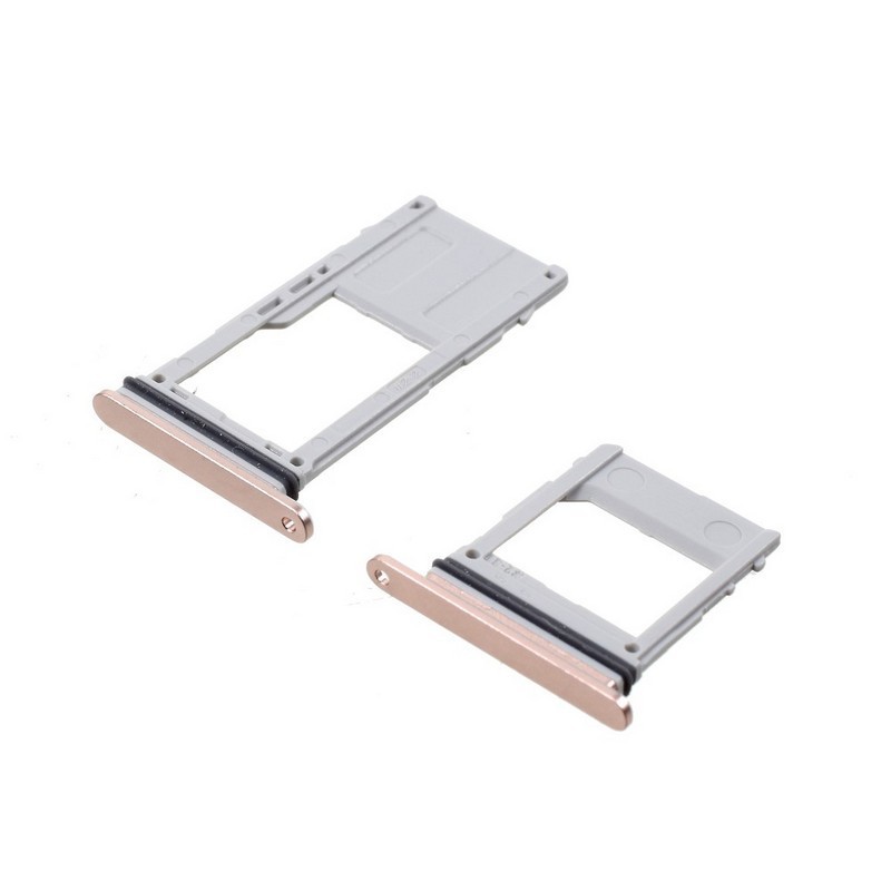 Bandeja Dual SIM Micro SD Samsung Galaxy A8 2018 A530 Oro rosa