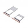 Bandeja Dual SIM Micro SD Samsung Galaxy A8 2018 A530 Oro Rosa