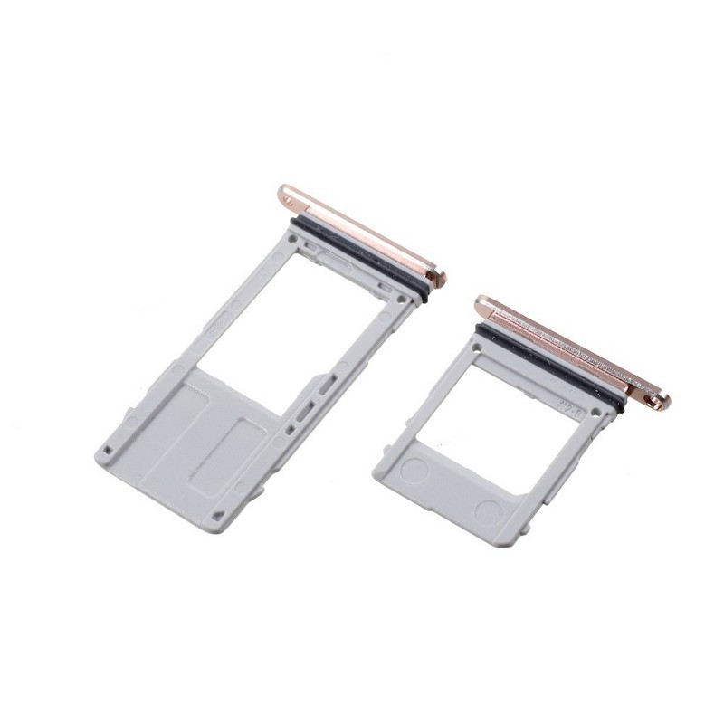 Bandeja Dual SIM Micro SD Samsung Galaxy A8 2018 A530 Oro rosa