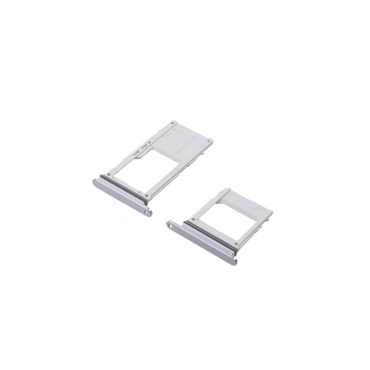 Bandeja Dual SIM Micro SD Samsung Galaxy A8 2018 A530 Plata