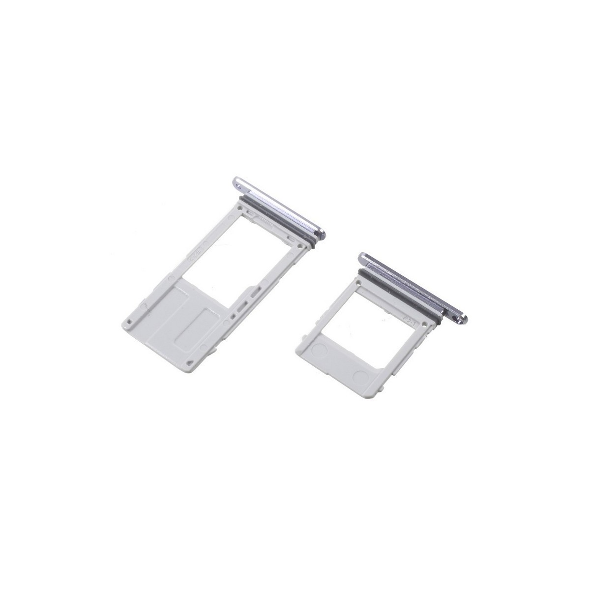 Bandeja Dual SIM Micro SD Samsung Galaxy A8 2018 A530 Plata