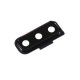 Lente Camara trasera con marco soporte Samsung Galaxy A7 2018 A750 Negro