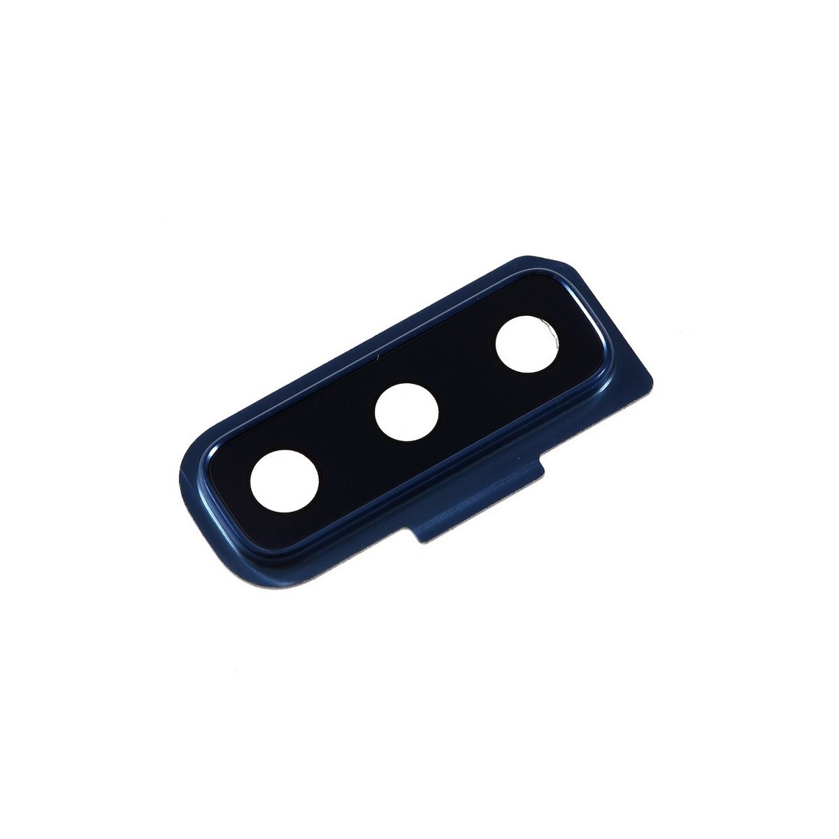 Lente Camara trasera con marco soporte Samsung Galaxy A7 2018 A750 Azul
