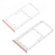 Bandeja Dual SIM Micro SD Huawei P Smart/ Enjoy 7s Oro rosa