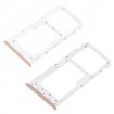 Bandeja Dual SIM Micro SD Huawei P Smart/ Enjoy 7s Oro rosa