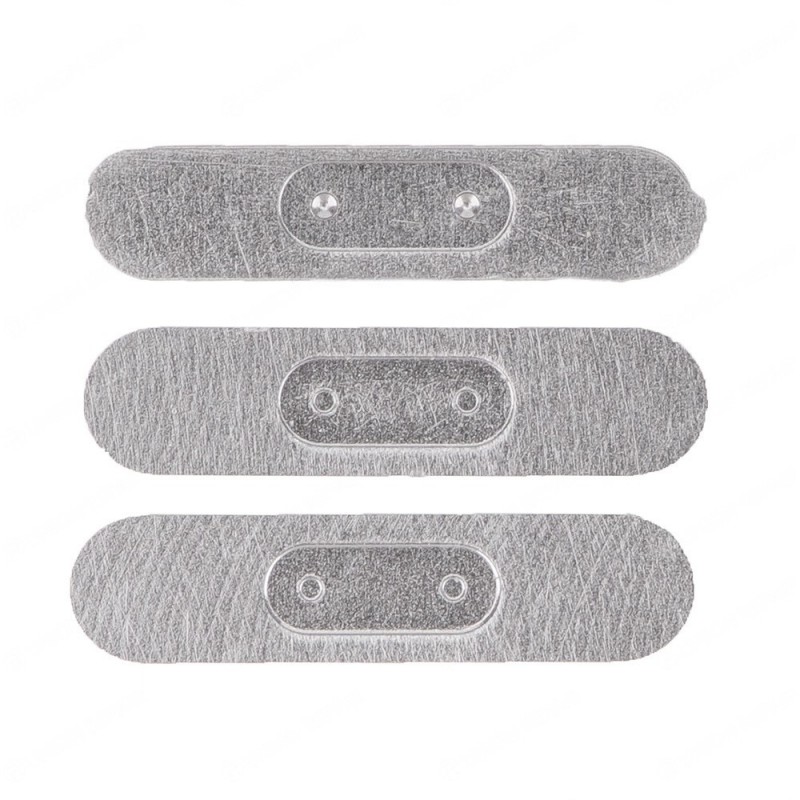 Set botones laterales Ipad Mini 4 Plata