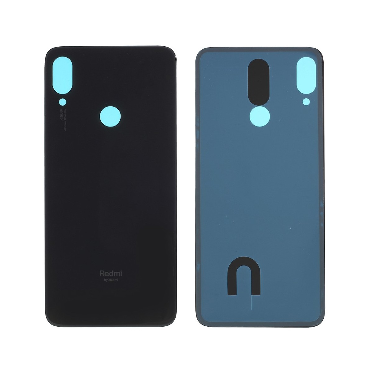 Tapa trasera Xiaomi Redmi Note 7 Negro