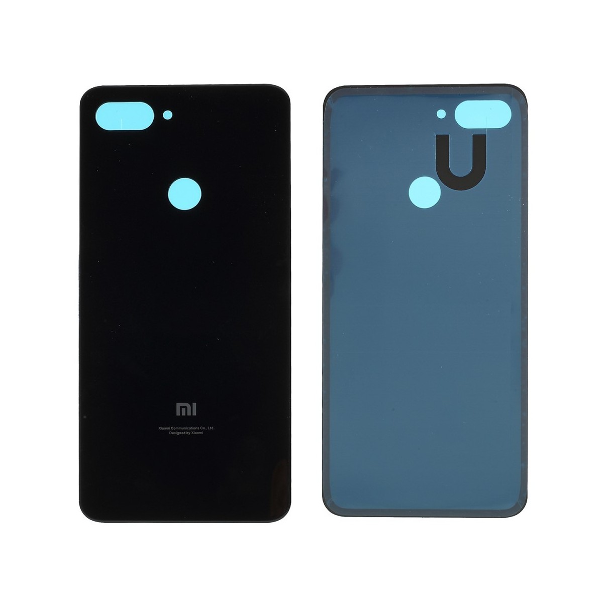 Tapa trasera Xiaomi Mi 8 Lite Negro