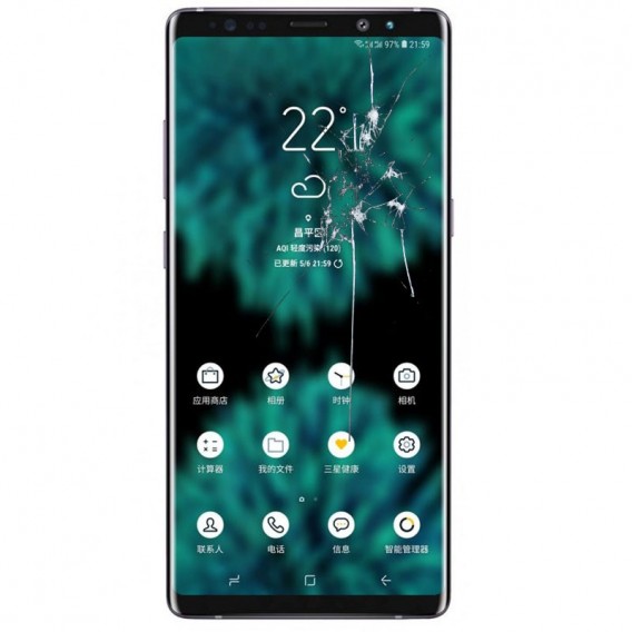 Reparacion Pantalla (solo cristal) Samsung Galaxy Note 9