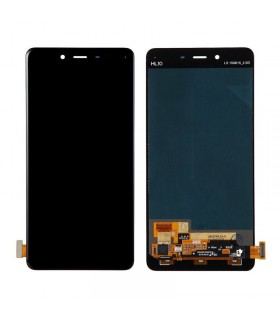 Ecrã completa (LCD/display , digitalizador/táctil) preta para Oneplus X