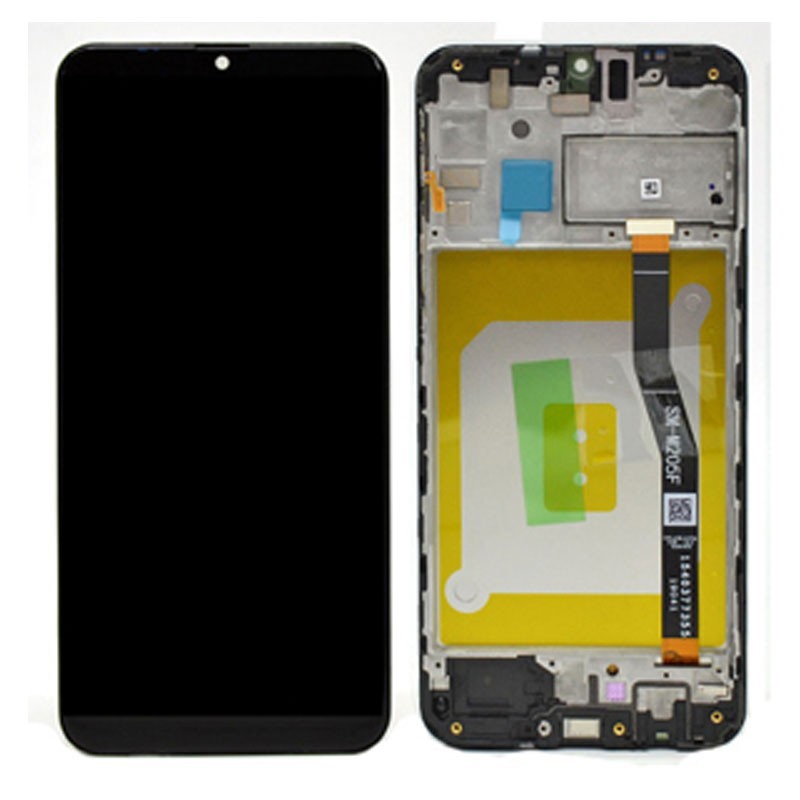 Pantalla completa Samsung M20 M205 Negro