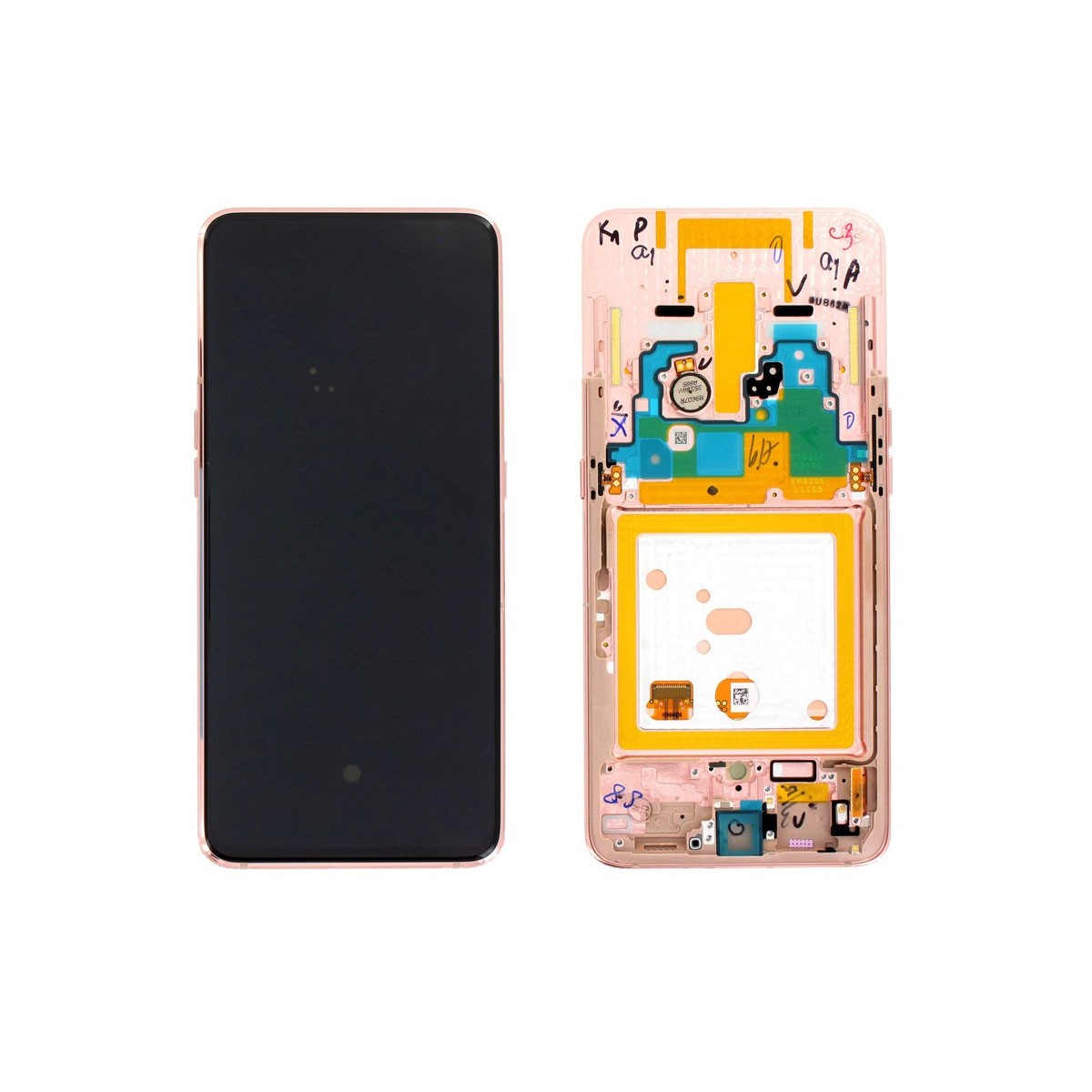 Pantalla completa original Samsung Galaxy A80 A805 Oro