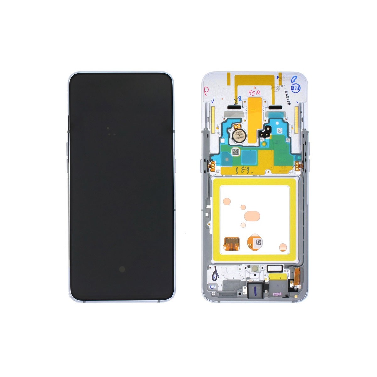 Pantalla completa original Samsung Galaxy A80 A805 Plata