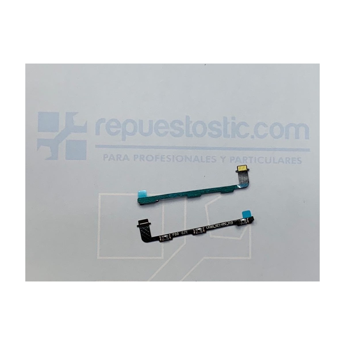 Flex  botones laterales de volumen y encendido con soporte para BQ X5 Plus