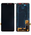 Pantalla original Samsung Galaxy A8 + 2018 A730 Negro. Service Pack