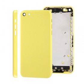 tapa carcasa trasera Completa para iphone 5c en color Amarillo