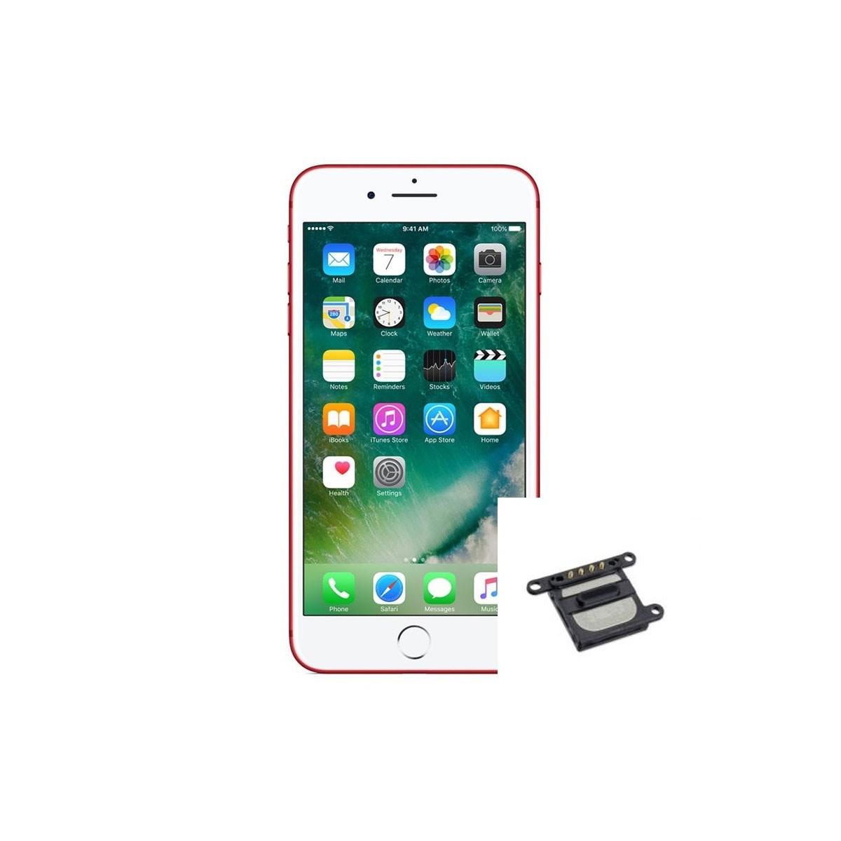 Reparacion Altavoz auricular iPhone 7 Plus