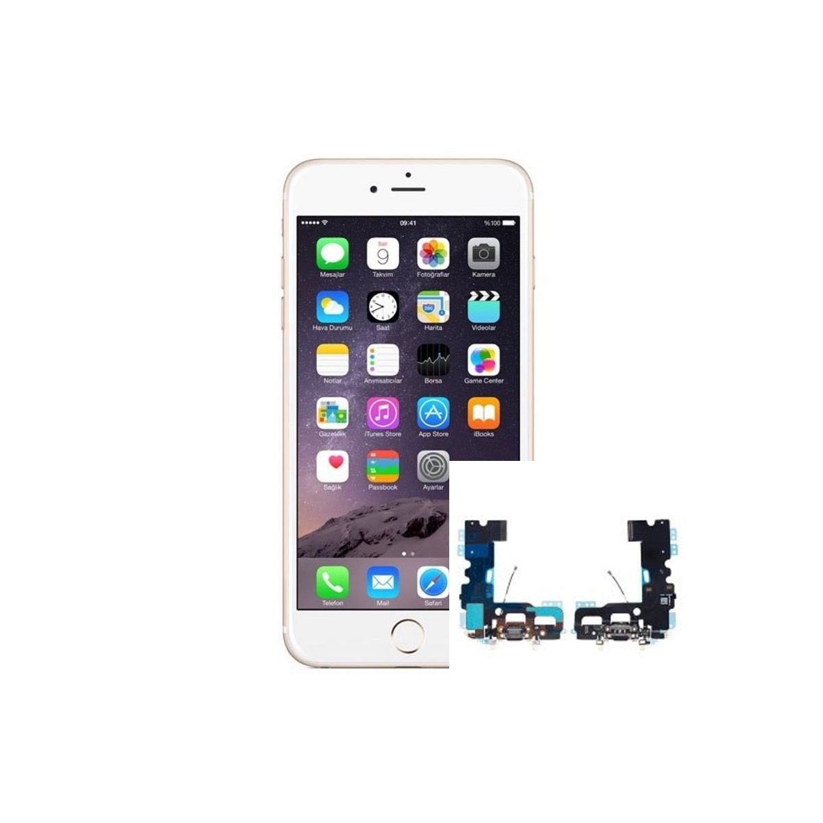 Reparacion Conector de carga iPhone 7