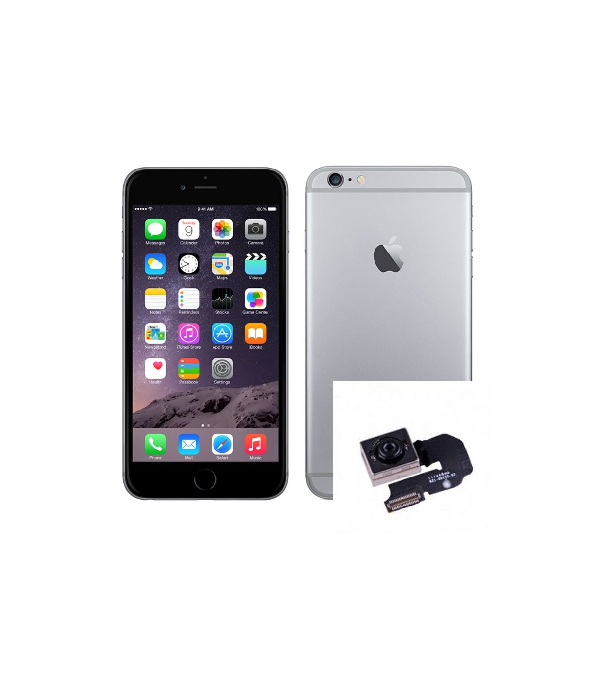 Reparacion Camara trasera iPhone 6s Plus