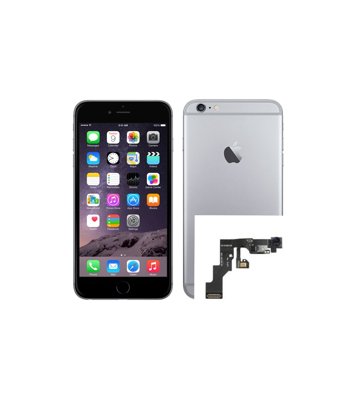 Reparacion Camara delantera iPhone 6s Plus