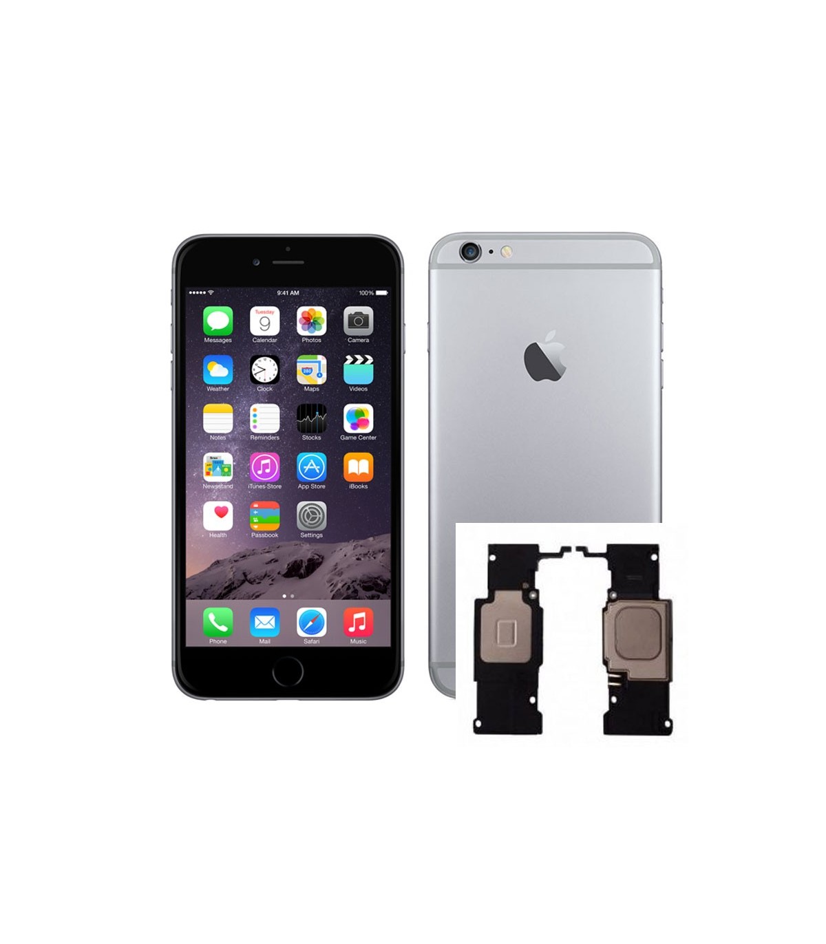 Reparacion Altavoz buzzer iPhone 6s Plus