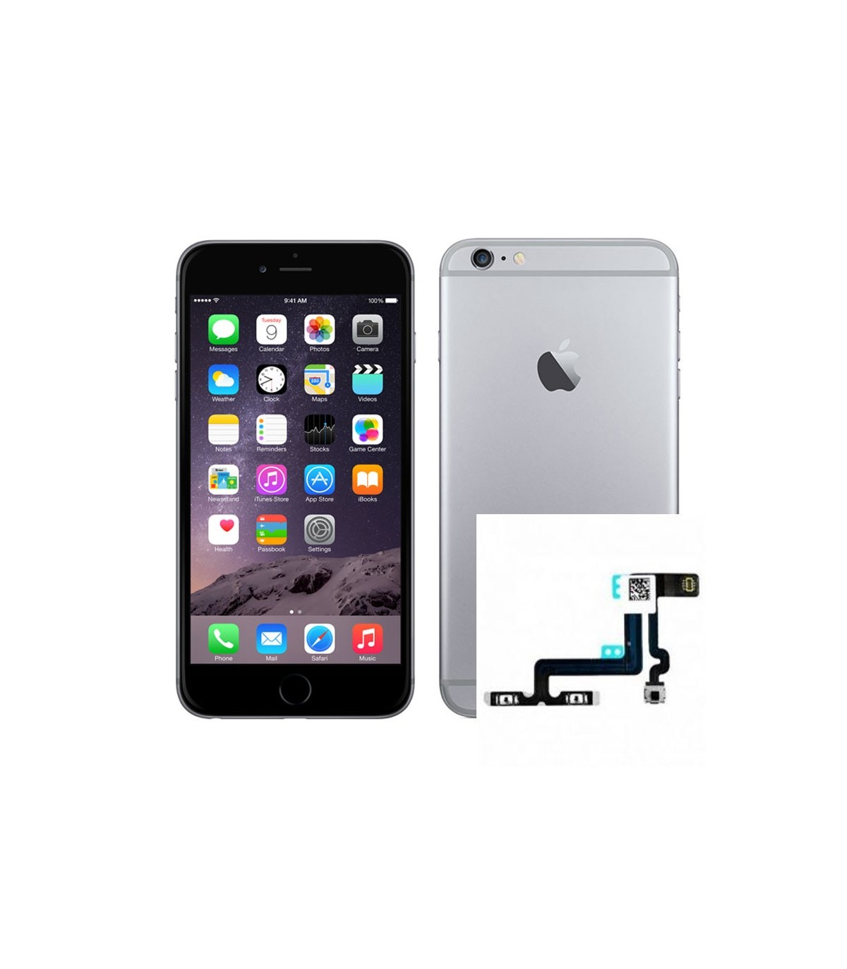 Reparacion botones volumen iPhone 6s Plus