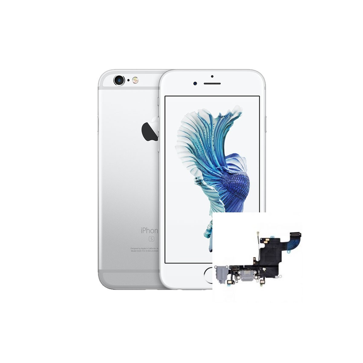 Reparacion Conector de carga iphone 6s
