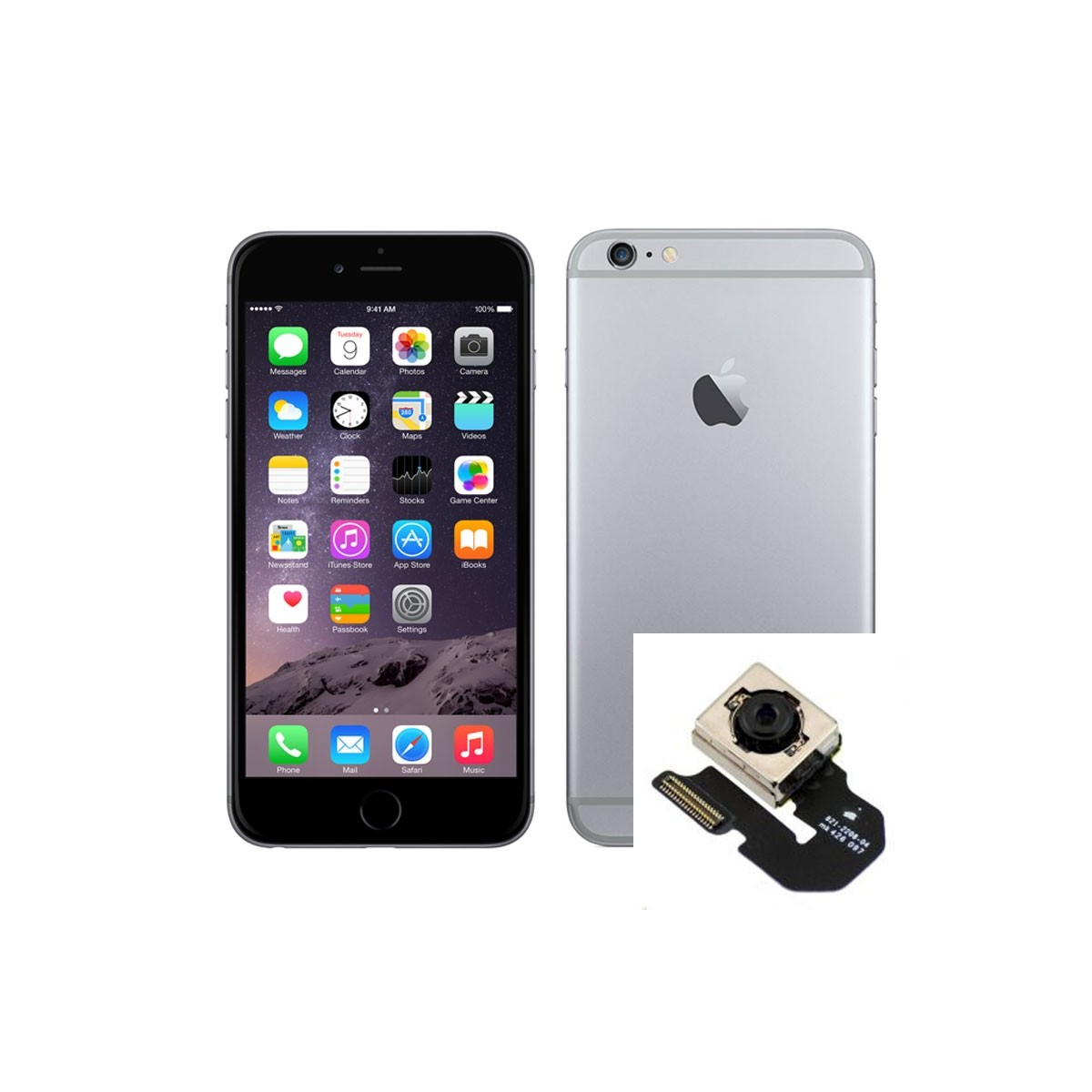 Reparacion Camara trasera iPhone 6 Plus