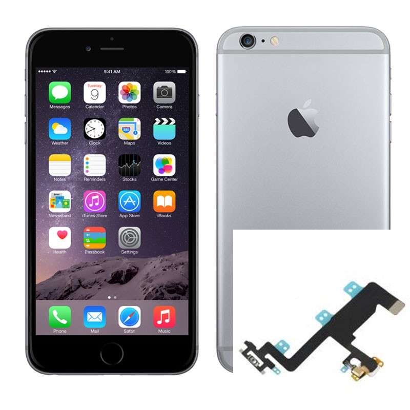 Reparacion Flex encendido y volumen iPhone 6 Plus