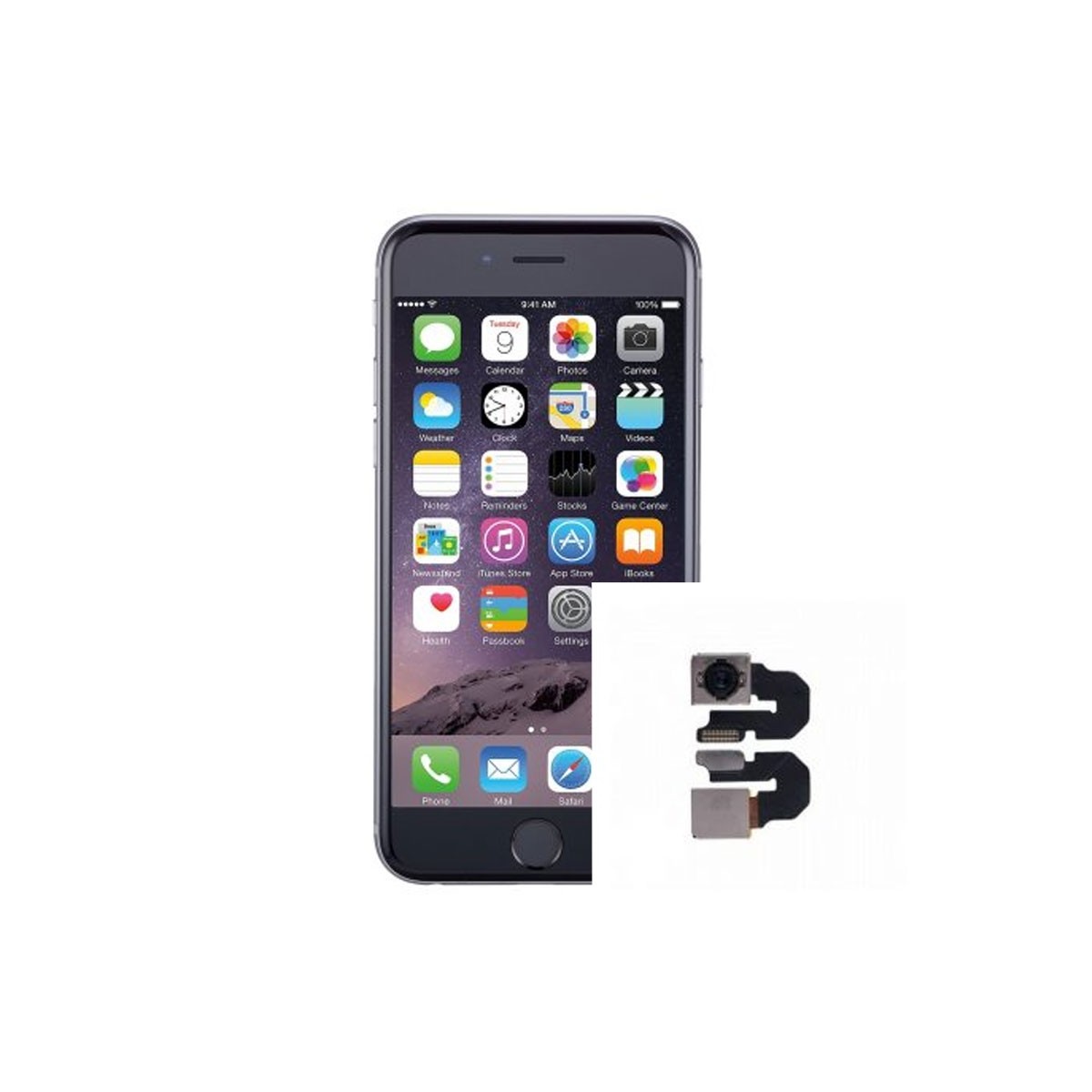 Reparacion Camara trasera iPhone 6