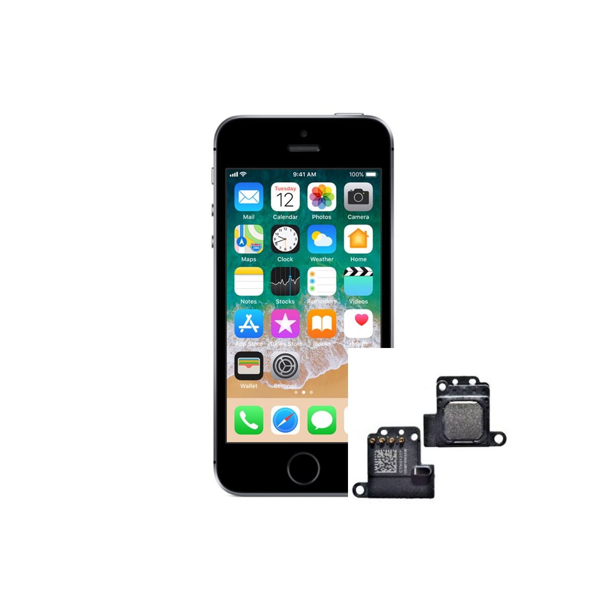 Reparacion Altavoz auricular iPhone SE