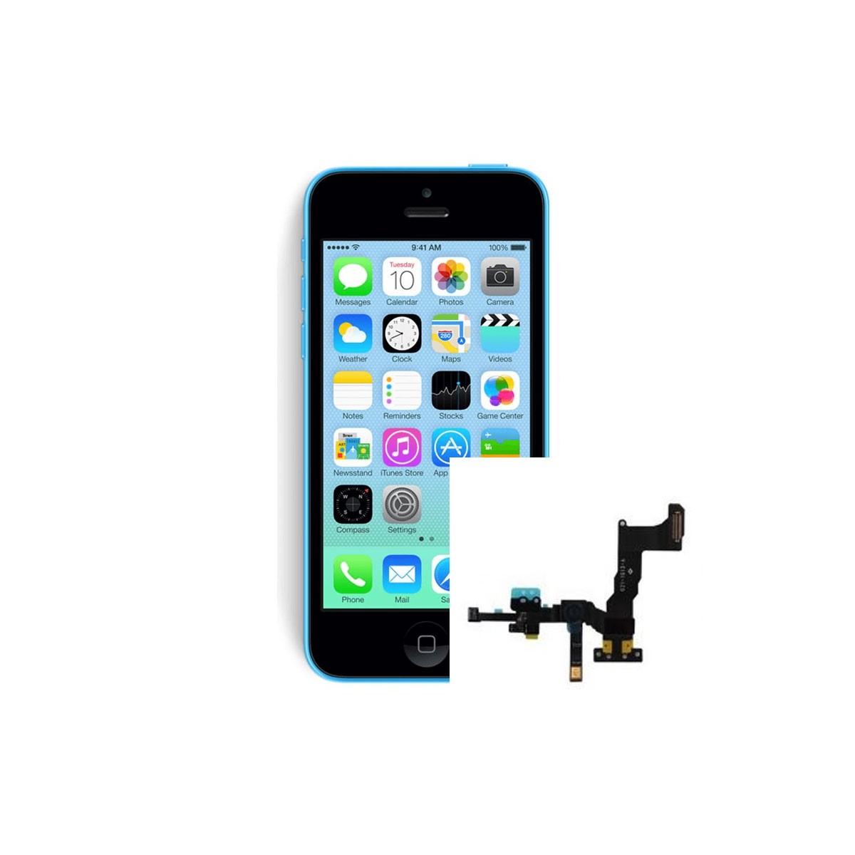 Reparacion sensor de proximidad iPhone 5C