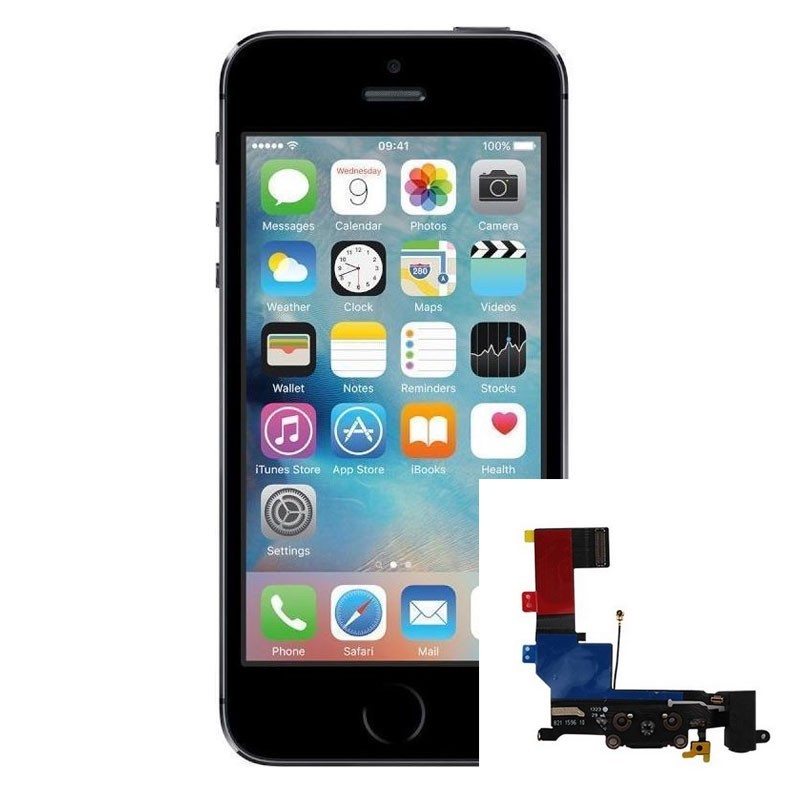 Reparacion Conector de carga iPhone 5s