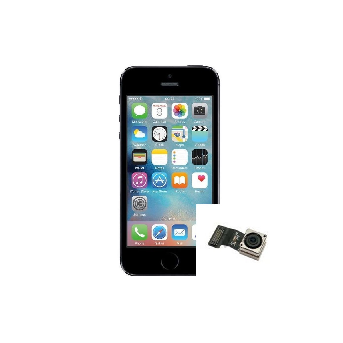 Reparacion Camara trasera iPhone 5s