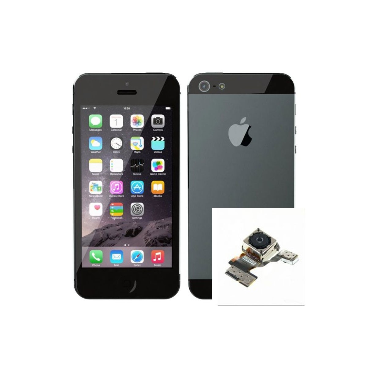 Reparacion Camara trasera iPhone 5