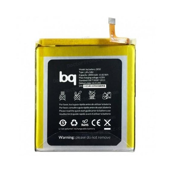 Bateria Original 2850mAh BQ AQUARIS E5 4G E5s