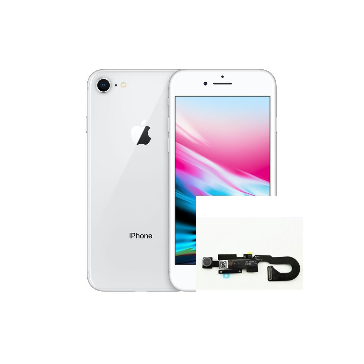 Reparacion Camara delantera iphone 8