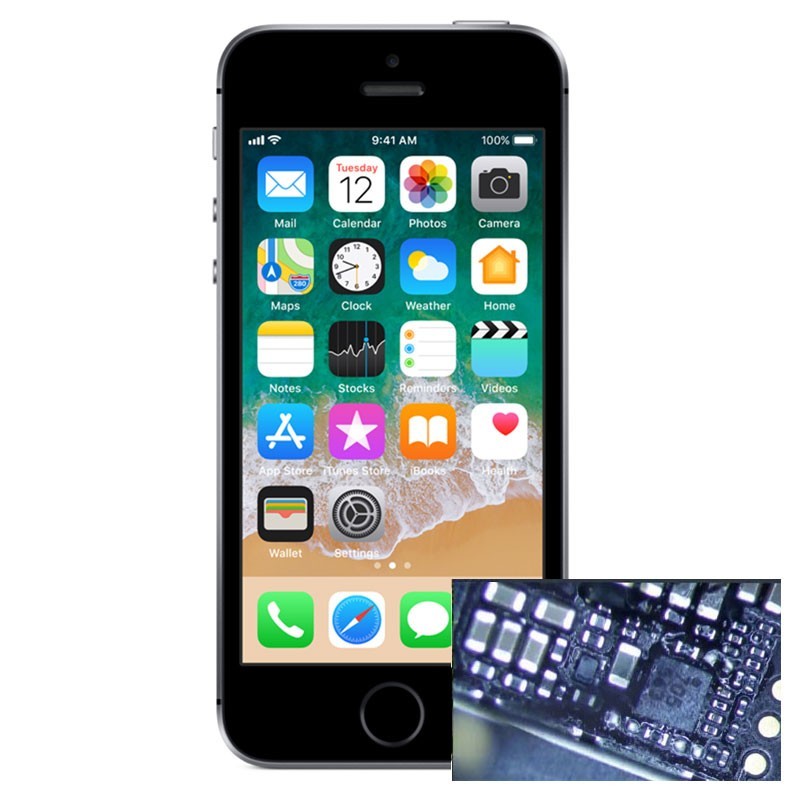 Reparacion Chip iluminacion iphone 5C
