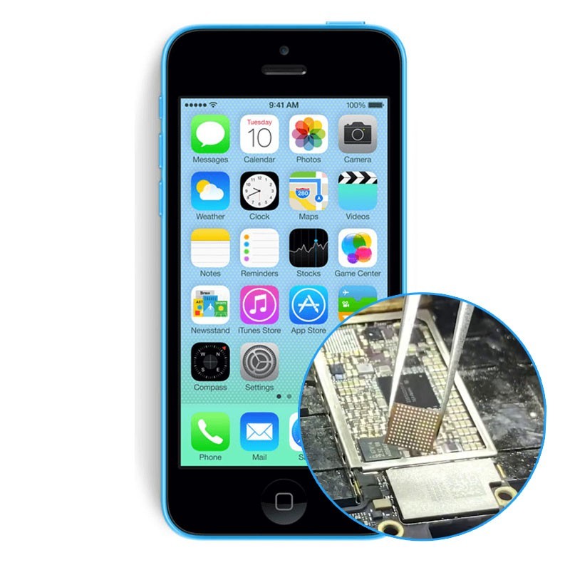 Reparacion Chip tactil iphone 5C