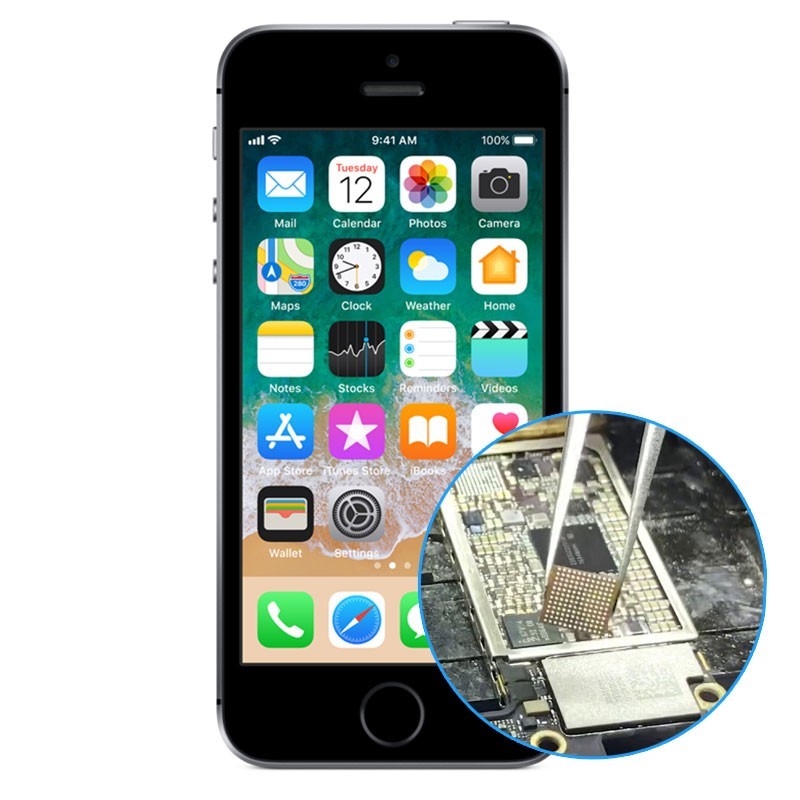 Reparacion Chip tactil iphone SE